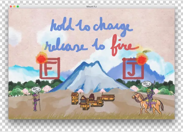 Mount Fuj - Illustration