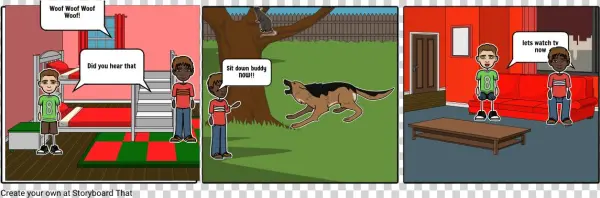 Our Annoying Dog - Cartoon