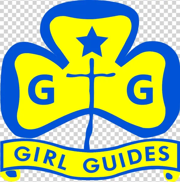 Wikiproject Scouting Trefoil Blank Inverse - British Virgin Islands