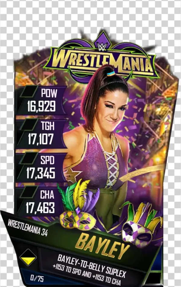 Bayley S4 19 Wrestlemania34 - Wwe Wrestlemania Xxvii (2011)