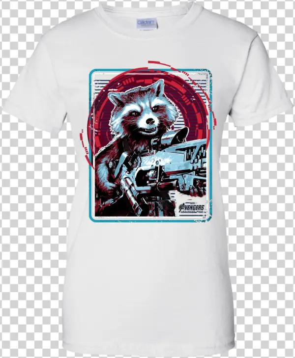 Marvel Infinity War Rocket Raccoon Digital Abstract