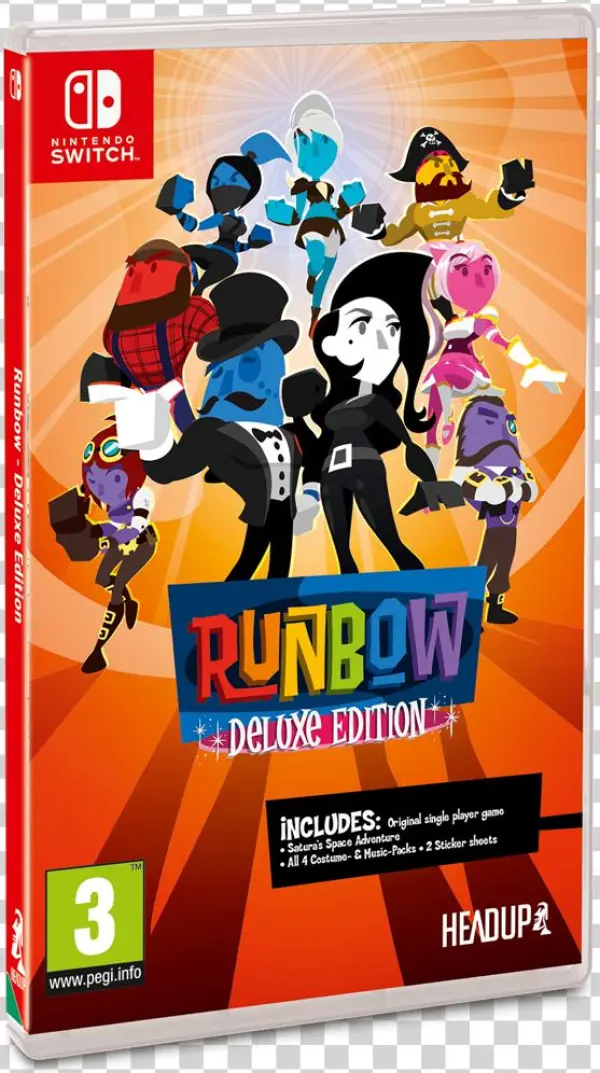 Runbow Deluxe Edition Nintendo Switch - Runbow Deluxe Edition Switch