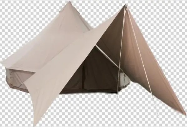 Stout Bell Tent Awning - Canvas