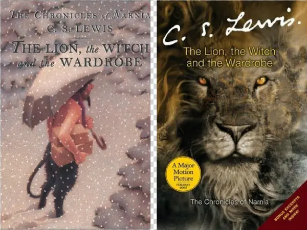 The First Cover With The Faun Is The One I Have - Lion, The Witch And The Wardrobe [book]