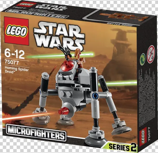 75077 - Lego 75077 Star Wars Homing Spider Droid