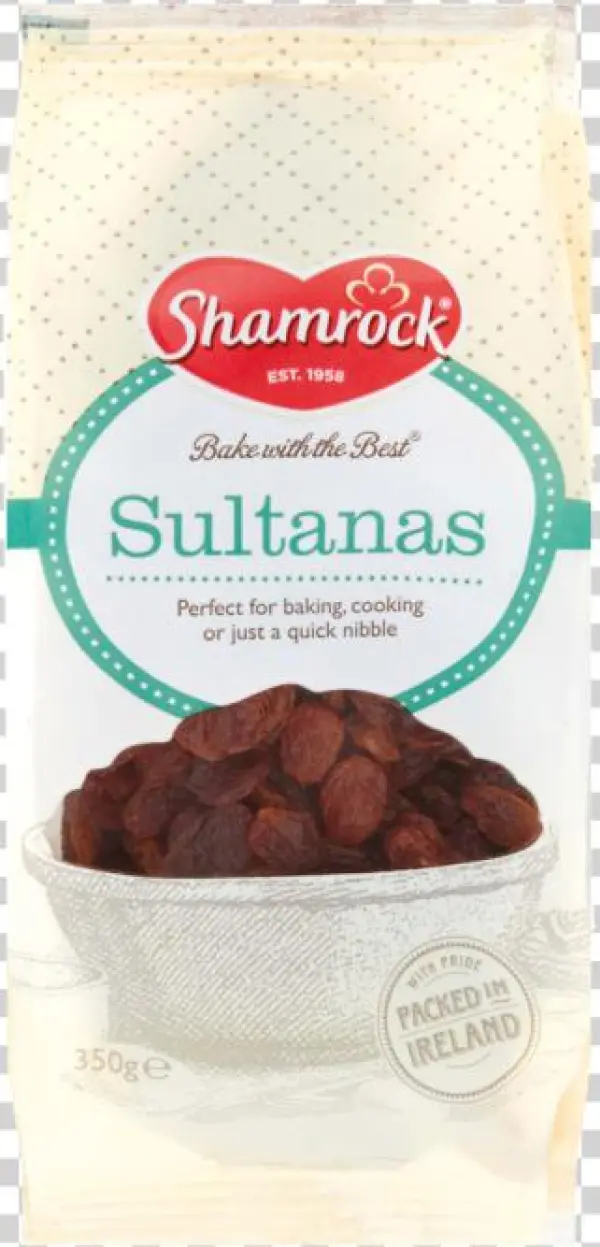 8 Thin Slices Bread - Shamrock Sultanas 350g