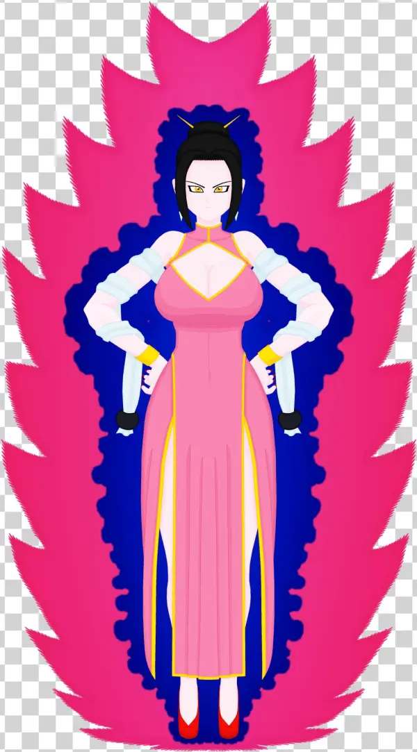 Aura Drawing Practice - Goku