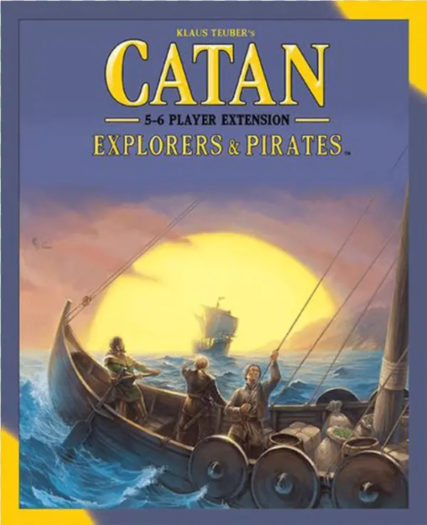 Catan - Catan - Explorers & Pirates 5-6 Player Board Game