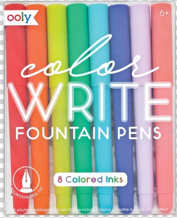 Color Write Fountain Pens - Pen