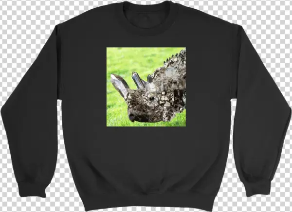 Crystal Rhino Sweatshirt - Cozy Tapes Vol 2 Shirt
