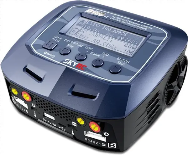 D100v2 02 - Sky Rc D100 V2 Ac Dc Dual Balance Charger