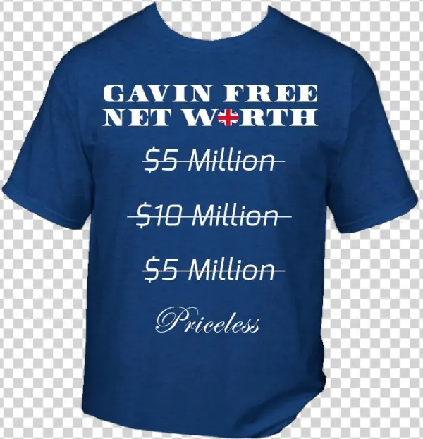 Gavin Free Net Worth - Shirt