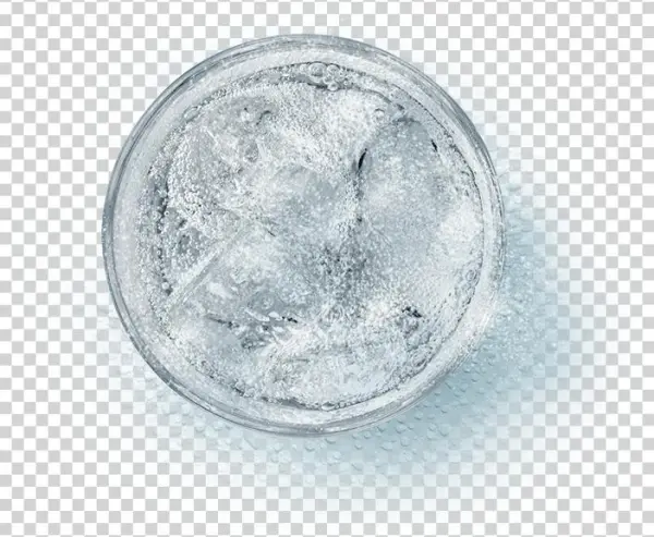 Glass Of Sierra Mist - Soft Drink