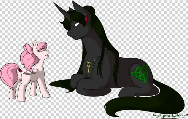 Kourabiedes, Chibi-usa, Meioh Setsuna, Mini Moon, Ponified, - Cartoon