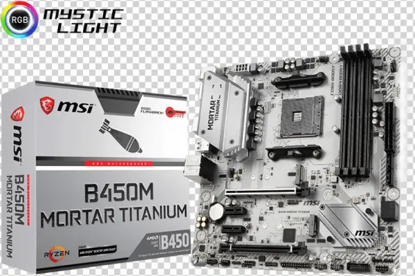 Msi B450m Mortar Titanium