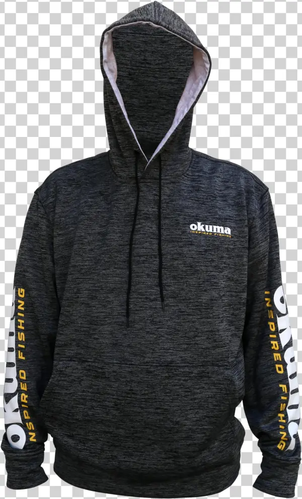 Okuma Grey Hooded Sweatshirt - Hoodie