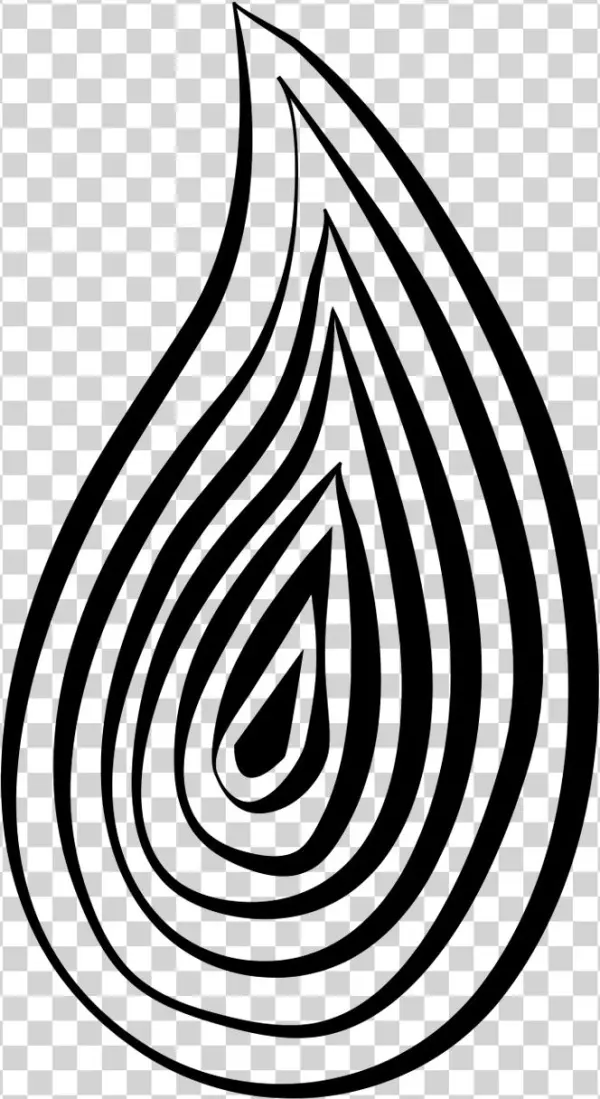 Organic Illustrations Oil Drop - Portable Network Graphics