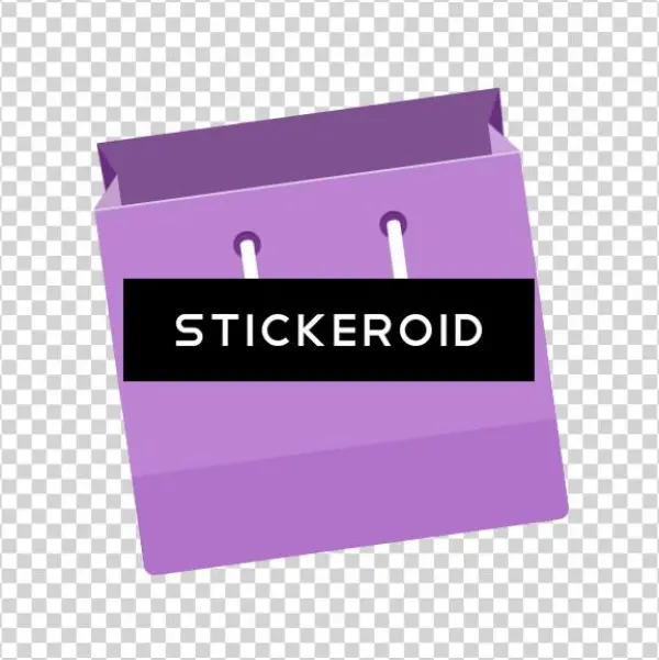 Purple Shopping Bag Clip Art - Duke Nukem Forever Box Art