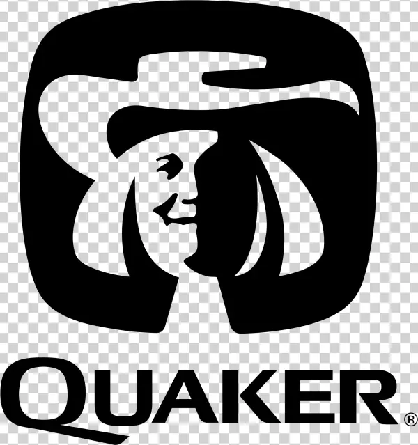 Quaker Logo Black And White