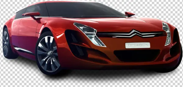 Red Citroen C Metisse Car Png Image - Citroen C Metisse