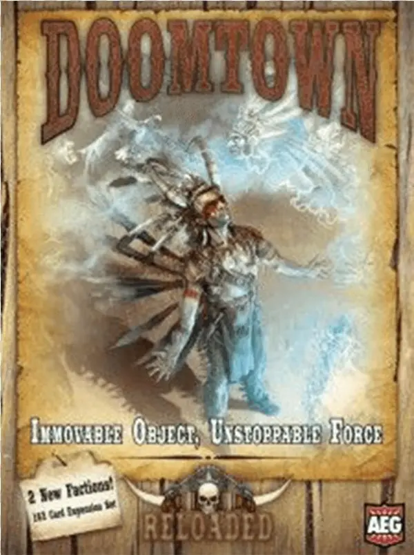 Reloaded Immovable Object, Unstoppable Force - Aeg Doomtown Reloaded Immovable Unstoppable Force Game