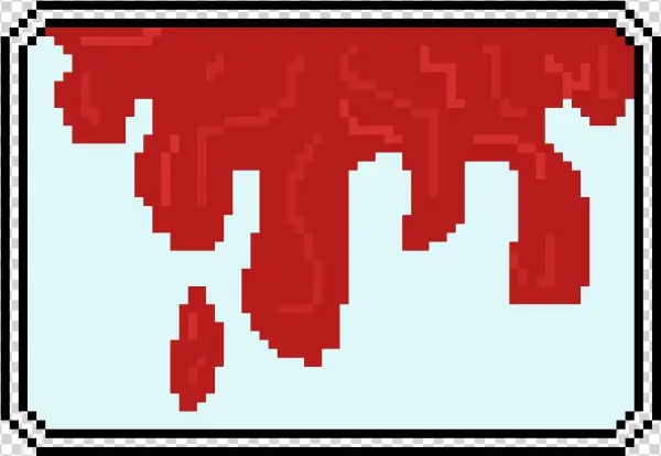 Self Interpretation Red Dripping Liquid