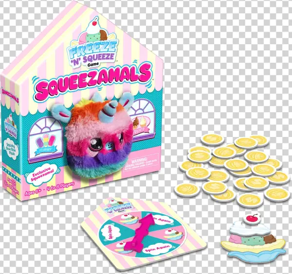 The New Squeezamals Freeze N' Squeeze Game Will Promote - Game