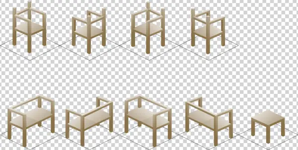 This Free Icons Png Design Of Isometric Chair