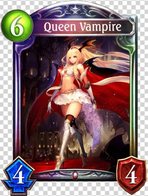 Unevolved - Shadowverse Queen Vampire Evolved