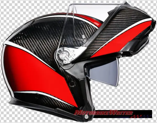 Agv Sportmodular Carbon Modular Motorcycle Helmet Loud - Sportmodular Agv