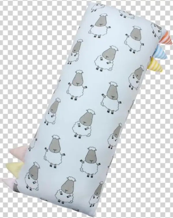 Bed-time Buddy Big Sheepz Blue With Color & Stripe