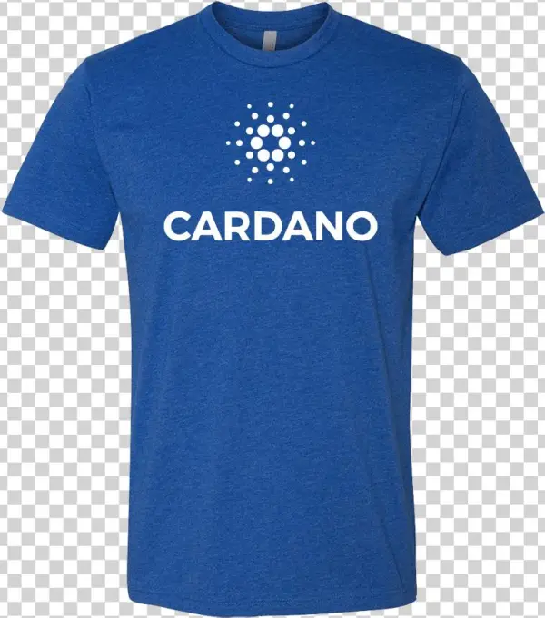 Cardano Logo Premium Royal T-shirt - Alaska Skyking