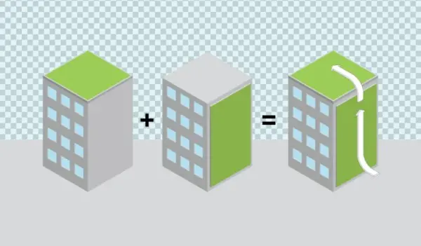 Connection Of Ground Plane To Living Wall And Living