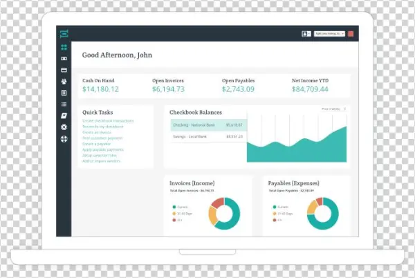 Crunched Dashboard Screen