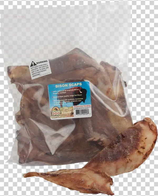 Great Dog Bison Scaps 20 Count Package