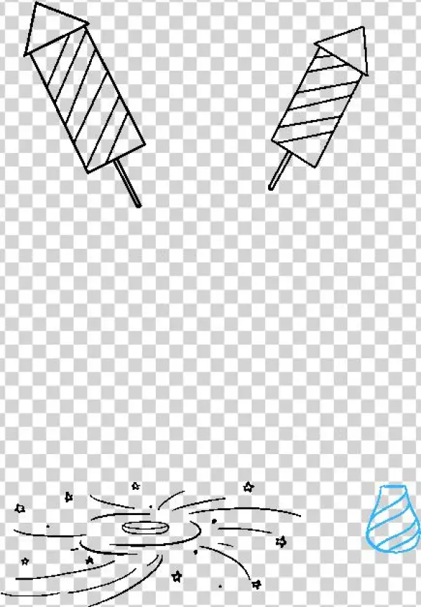 How To Draw Fireworks