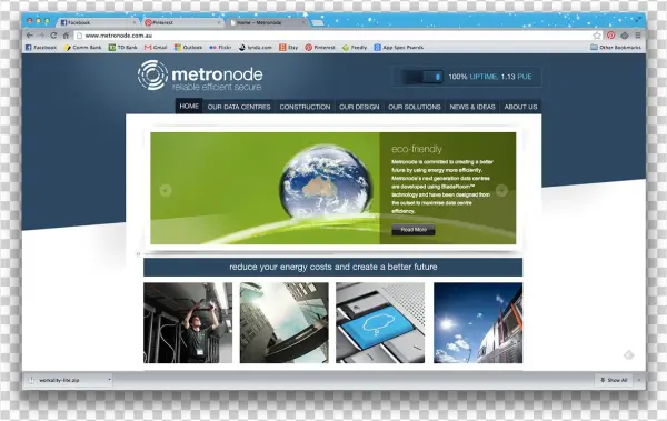Metronode Website