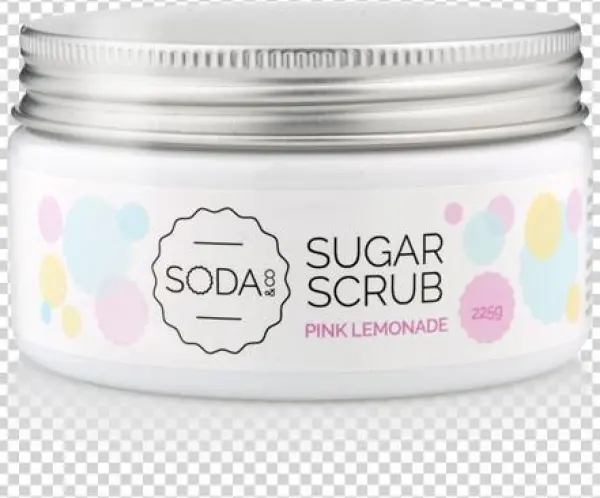 Pink Lemonade Sugar Scrub 225g - Soda & Co Pink Lemonade Sugar Scrub 8oz