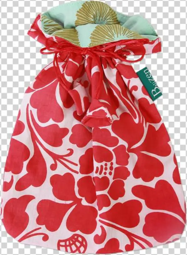 Prada Red Drawstring Bag, Medium