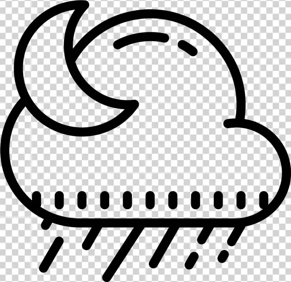 Rainy Night Icon