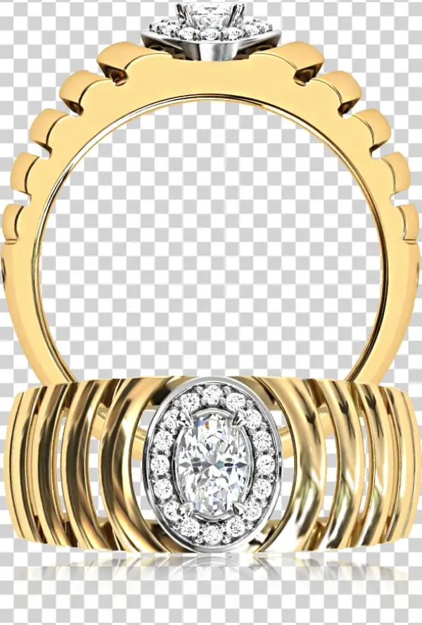 Ripple Diamond Ring