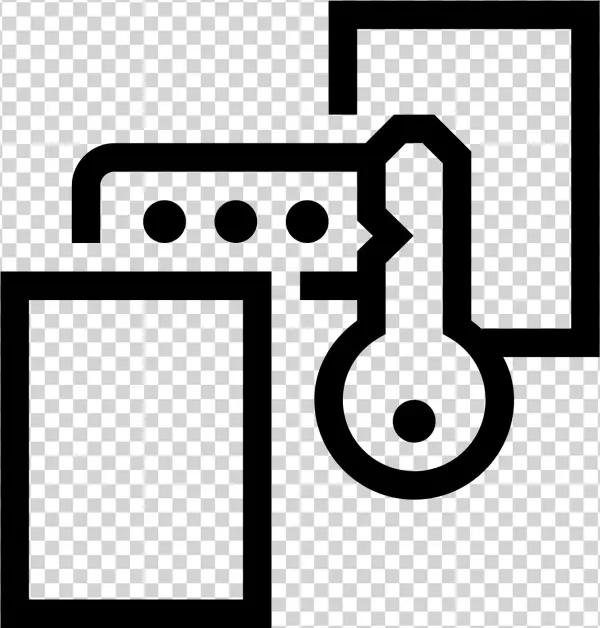Separate Using A Key Word Icon