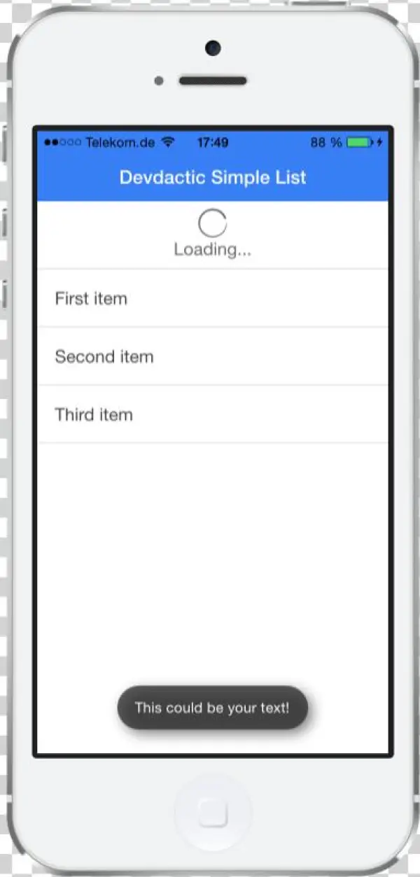 The Ionic Pull To Refresh Directive Is Extremely Easy