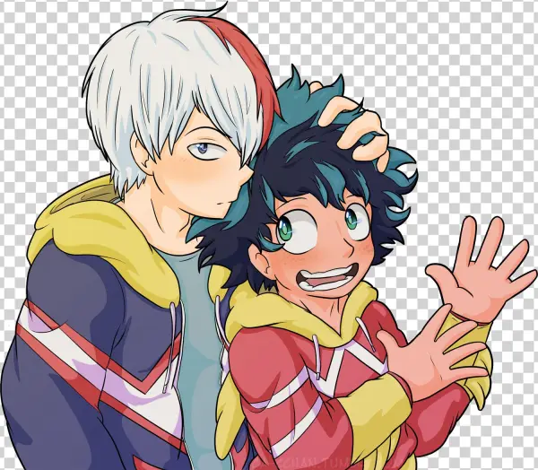 Todoroki Is Very Protective <3 - Cartoon