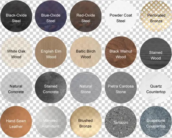 Abd Finish Swatches Materials Web