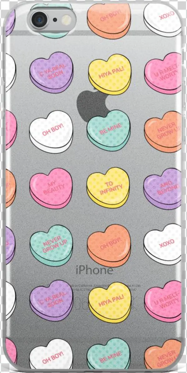 Conversation Heart Iphone And Samsung Case