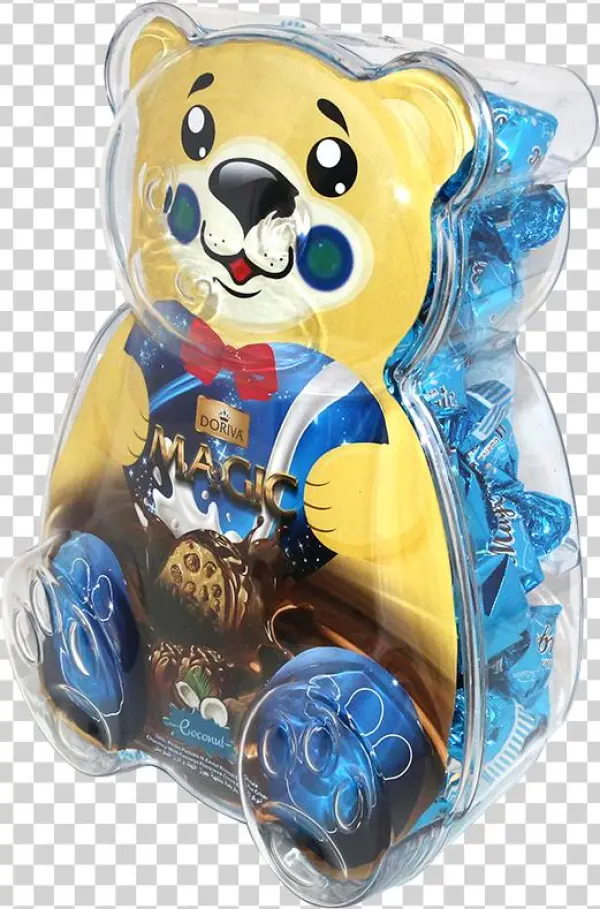 Doriva Bear Toy Box 700 Gr Coconut