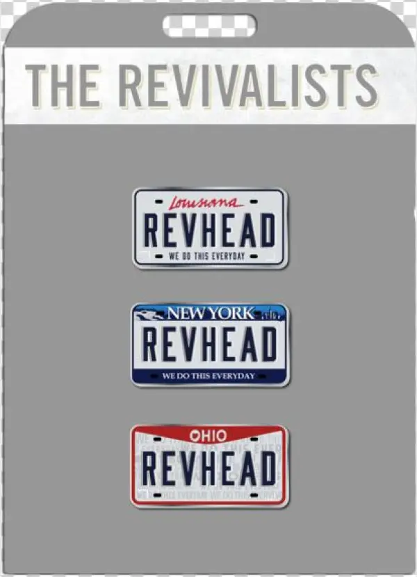 License Plate Pin Set