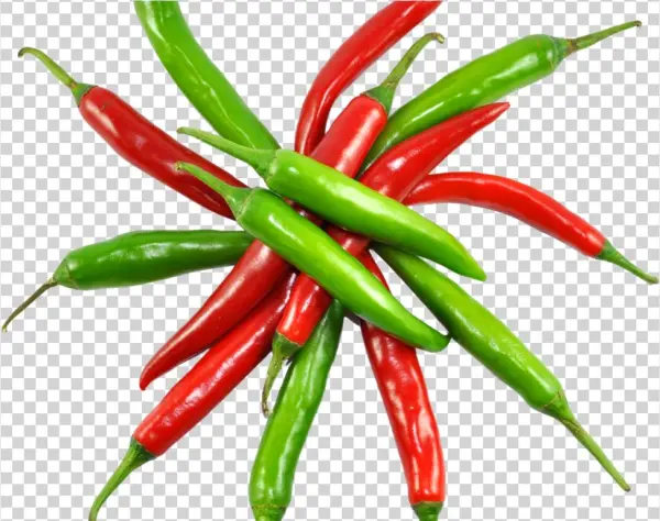 Red And Green Chilli Png Image