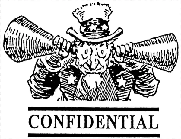 Zoom Confidential Rubber Stamp